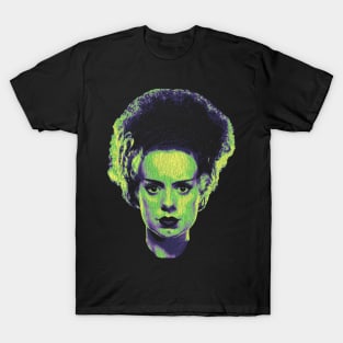 The Bride of Frankenstein Retro T-Shirt